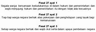 Pasal 27 Sampai 34 Sebelum Amandemen